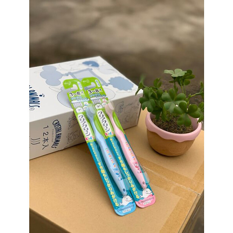 Mua Bàn chải đánh răng KAO trẻ em xanh Chính hãng Giá rẻ - Hình ảnh 5