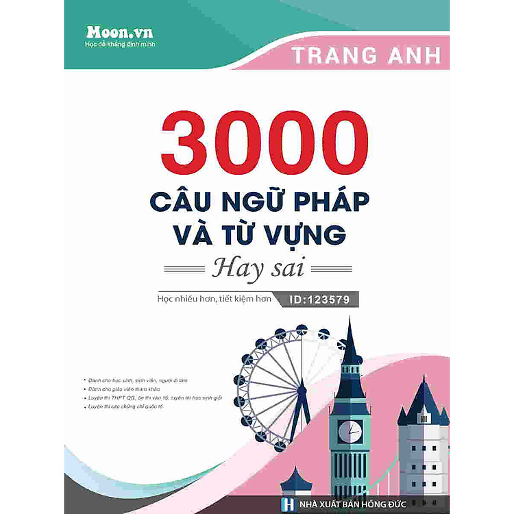 Mua tại Newshop :3000 Câu Ngữ Pháp và Từ Vựng Hay Sai