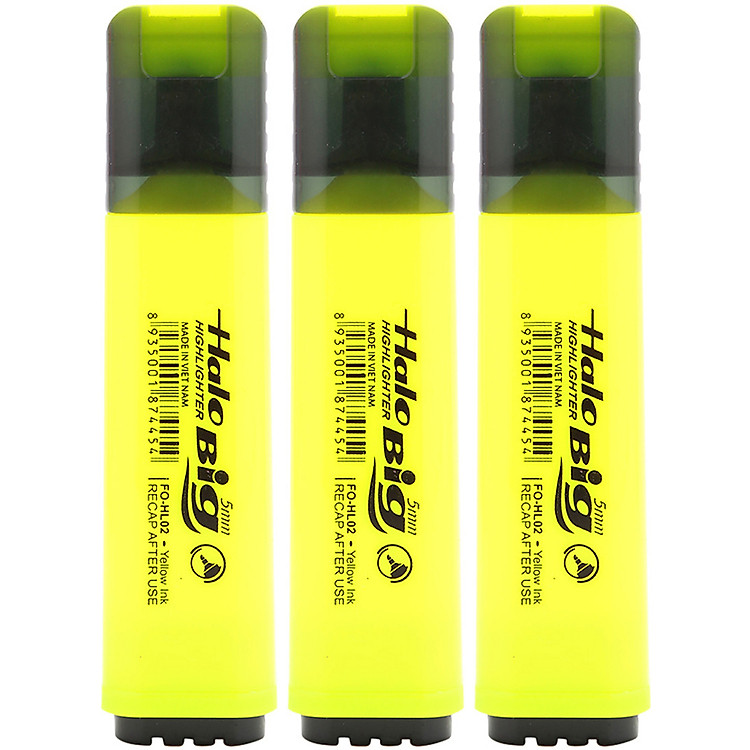 Combo 3 Bút Dạ Quang Flexoffice Fo - Hl02