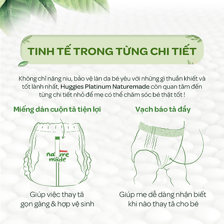 Tã sơ sinh Huggies Platinum S82 Chính hãng Ưu đãi - Hình ảnh 3