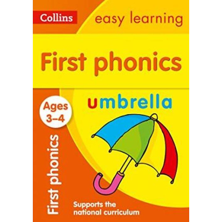 Collins Easy Learning Preschool – First Phonics Ages 3-4