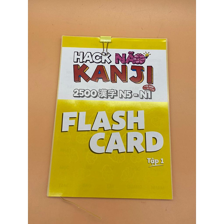 Flashcard Hack Não Kanji (Tập 1)