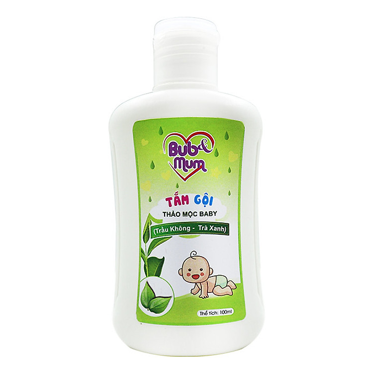 Massage Baby dầu mát xa cho bé 100ml BuB&Mum công dụng giữ ẩm, thư giãn, giữ ẩm da bé luôn mềm mại và ấm áp hương thơm nhẹ nhàng phù hợp cho bé hàng công ty chính hãng, xuất xứ Việt Nam - Trắng