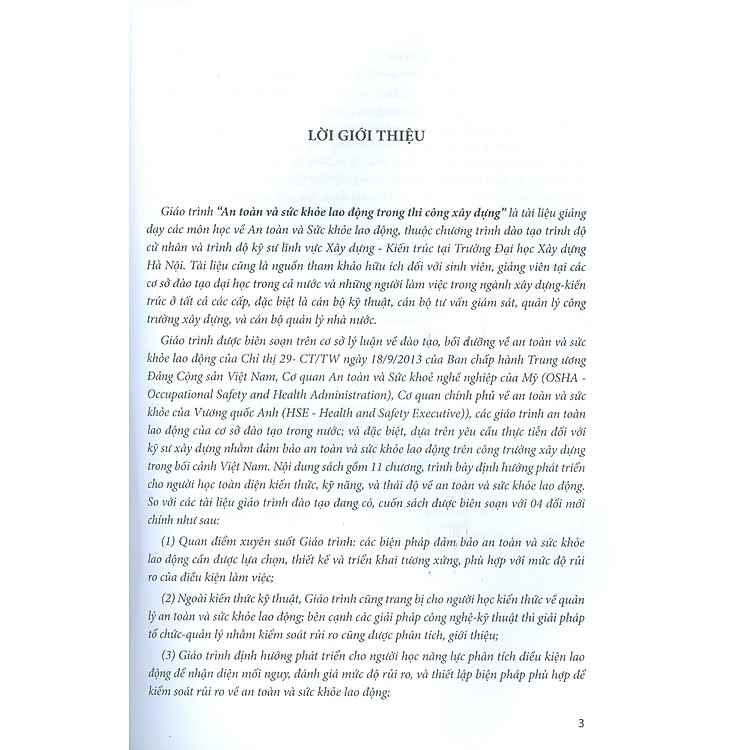 Giáo Trình An Toàn Và Sức Khoẻ Lao Động Trong Thi Công Xây Dựng - Ảnh 3