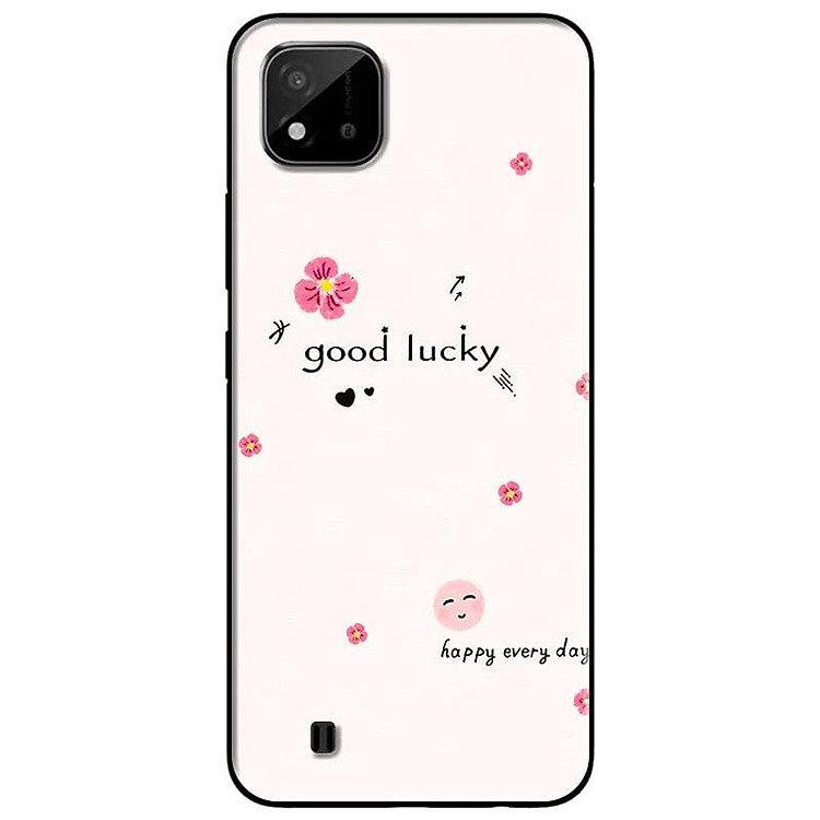 Ốp lưng cho Realme 9i - Realme 10 - C11 2021 - C65 4G - C67 - C20 - Poco X6 5G - Good Lucky Hồng - Hàng Chính Hãng