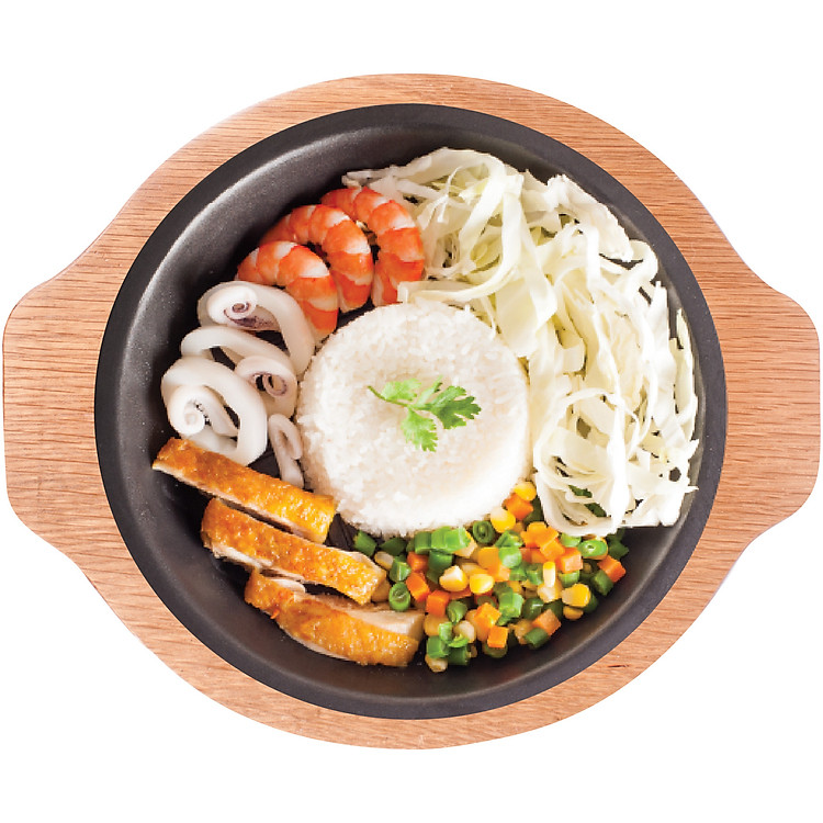 Cơm Xèo Gà Hải Sản Tại Hệ Thống PapaXốt