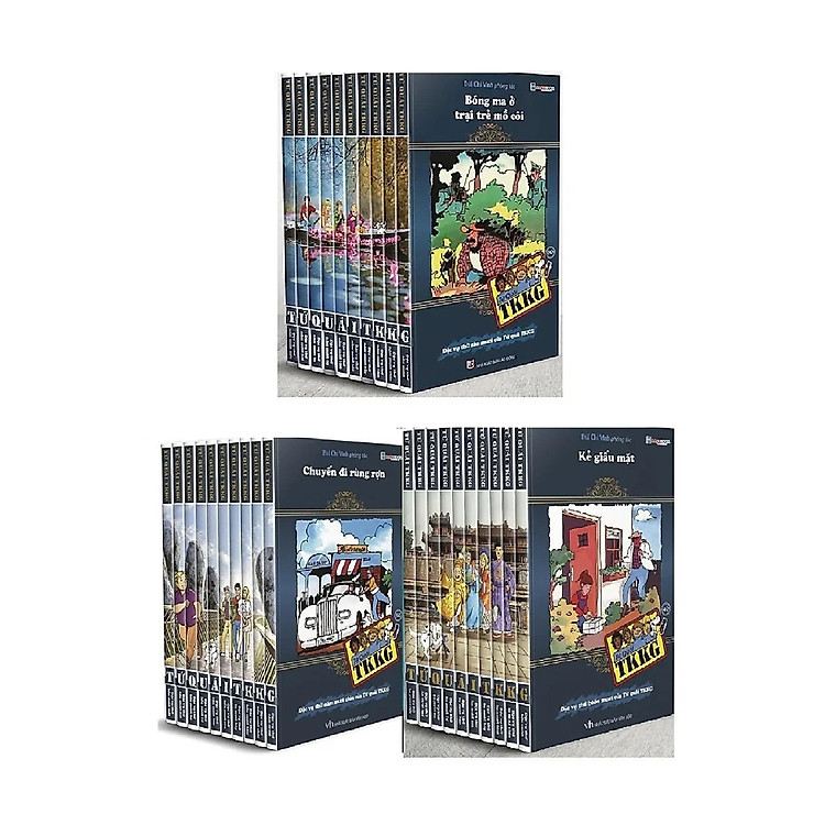 TỨ QUÁI TKKG – Combo 3 Set (Tập 31-60)