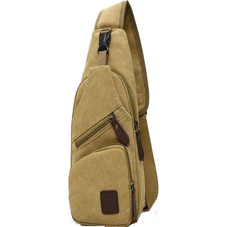 Túi đeo chéo nam du lịch DTN09-2TI - Nâu
