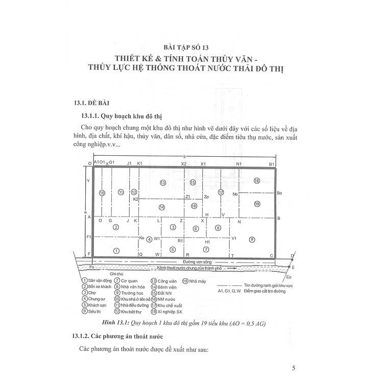 Bài Tập Và Hệ Thống Bảng Tra Thủy Văn Công Trình Giao Thông (Tập 5): Thiết Kế Và Tính Toán Thủy Văn - Thủy Lưc Hệ Thống Thoát Nước Thải Đô Thị (Bản in năm 2020) - Ảnh 5