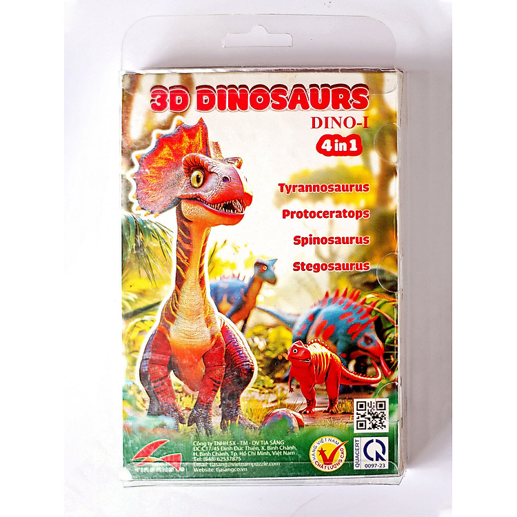 Tìm mua tại Avakids: DINO-I (4IN1) Ráp hình 3D Tia Sáng - Ngập tràn khuyến mãi