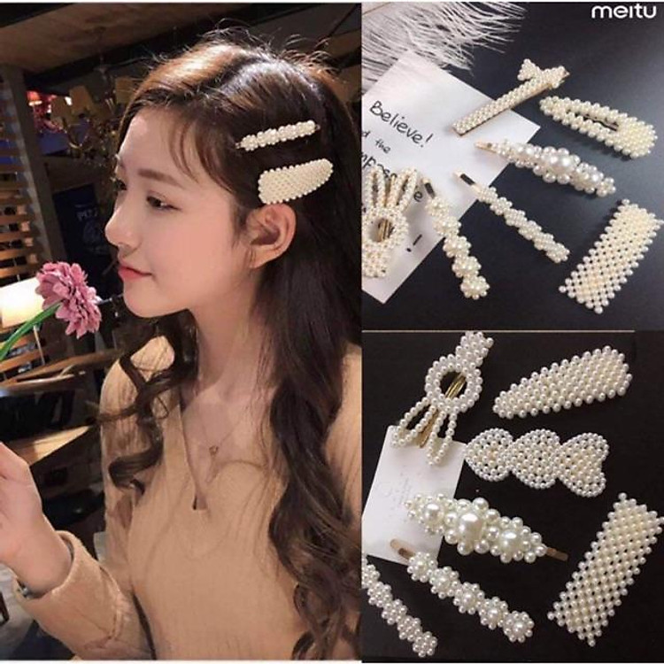 Kẹp TócFREE SHIPgiảm 10k khi nhập Kẹp Tóc Hàn Quốc