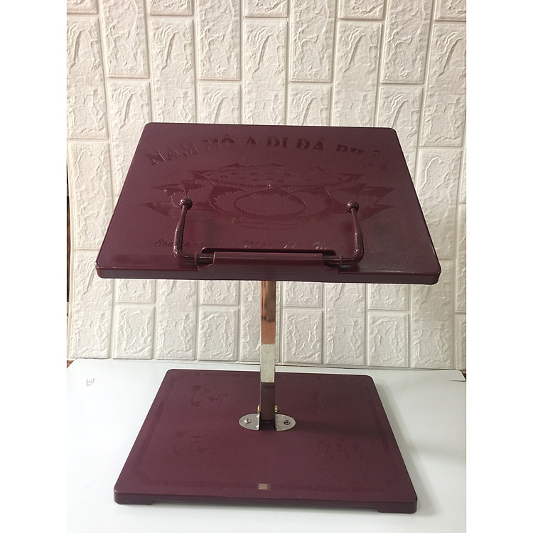Kệ đọc kinh nhựa thân inox không rỉ mãll110
