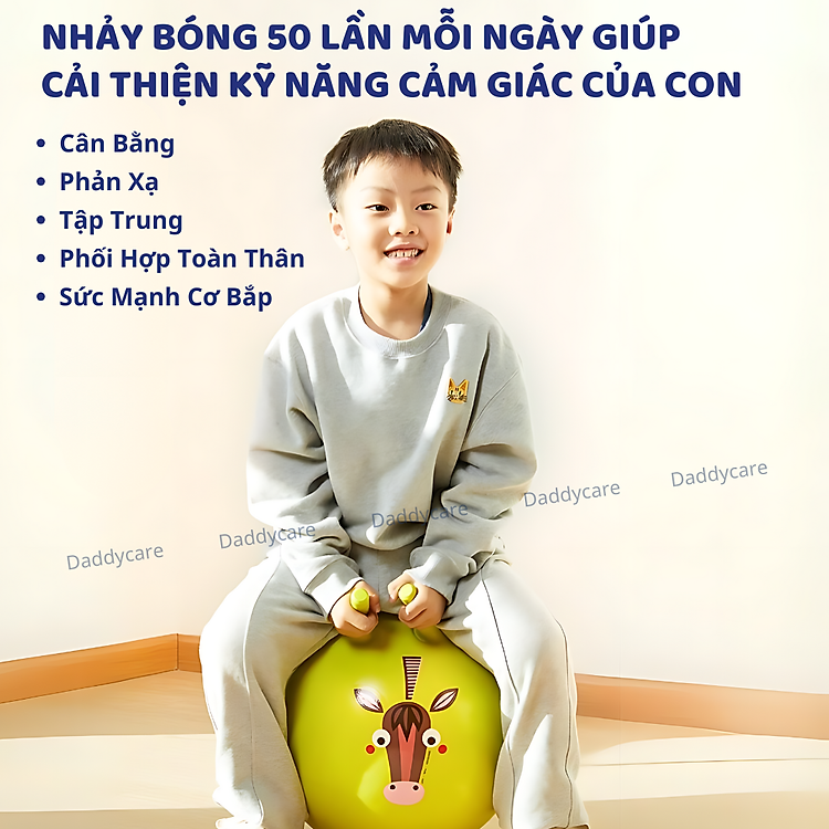 Mua Bóng hơi thú nhún Mideer màu cam Chính hãng Tiết kiệm - Hình ảnh 4