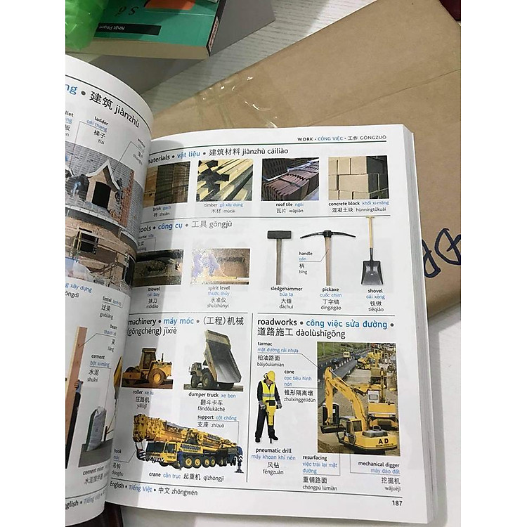 Từ điển hình ảnh Tam Ngữ Trung Anh Việt – Visual English Vietnamese Chinese Trilingual Dictionary - Ảnh 3