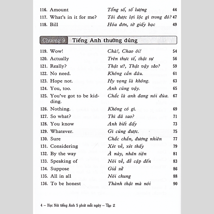 Học Nói Tiếng Anh 5 Phút Mỗi Ngày - Tập 2 - Ảnh 2