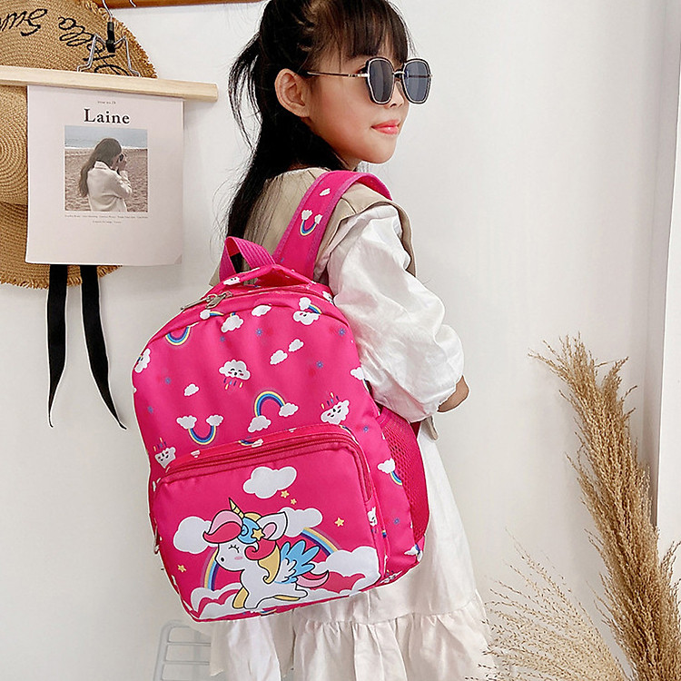 Ba lô học sinh BEE GEE HS1033 - đỏ nhạt - Ảnh 5