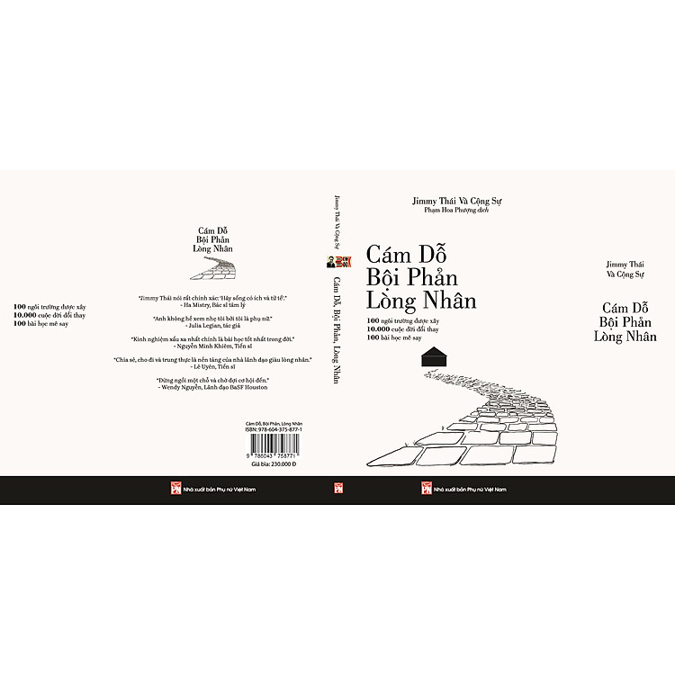 CÁM DỖ, BỘI PHẢN, LÒNG NHÂN - Jimmy Thái và cộng sự - Phạm Hoa Phượng dịch - Nxb Phụ Nữ - bìa mềm