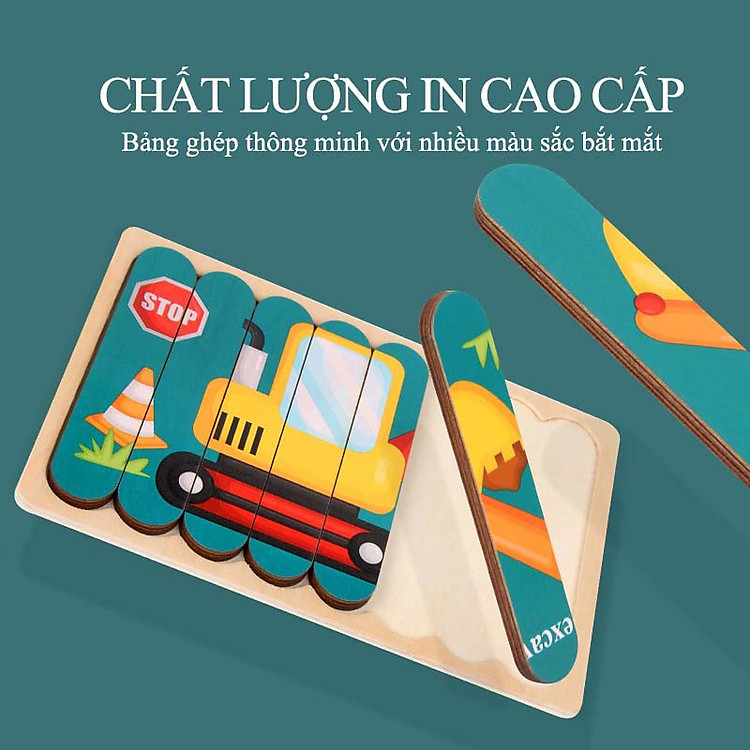 Mua Bộ Đồ Chơi Gỗ Montessori Cho Trẻ Chính hãng Ưu đãi - Hình ảnh 5