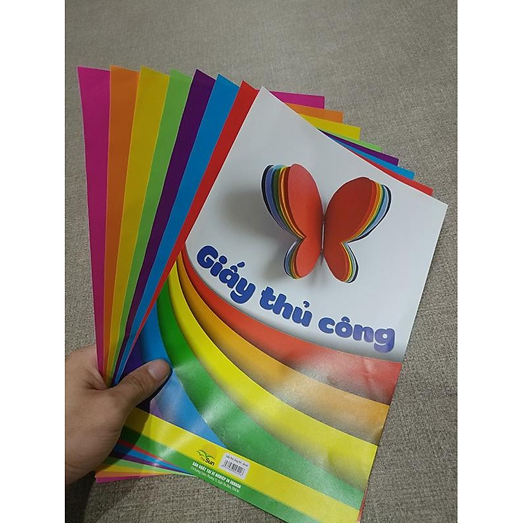 Giấy Thủ Công A4 Decal (7 tờ) - Ảnh 2