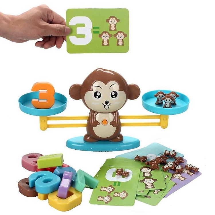 Mua tại Lazada: Đồ Chơi Khỉ Cân Bằng Toán Học Chính hãng Ưu đãi