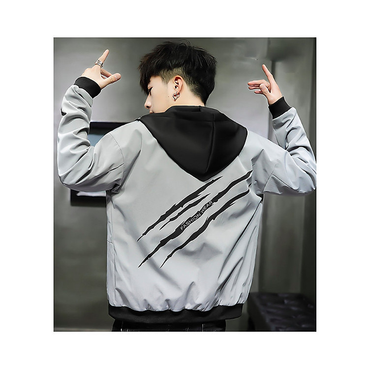 Áo khoác dù nam 2 lớp hot trend phối nón ASALA