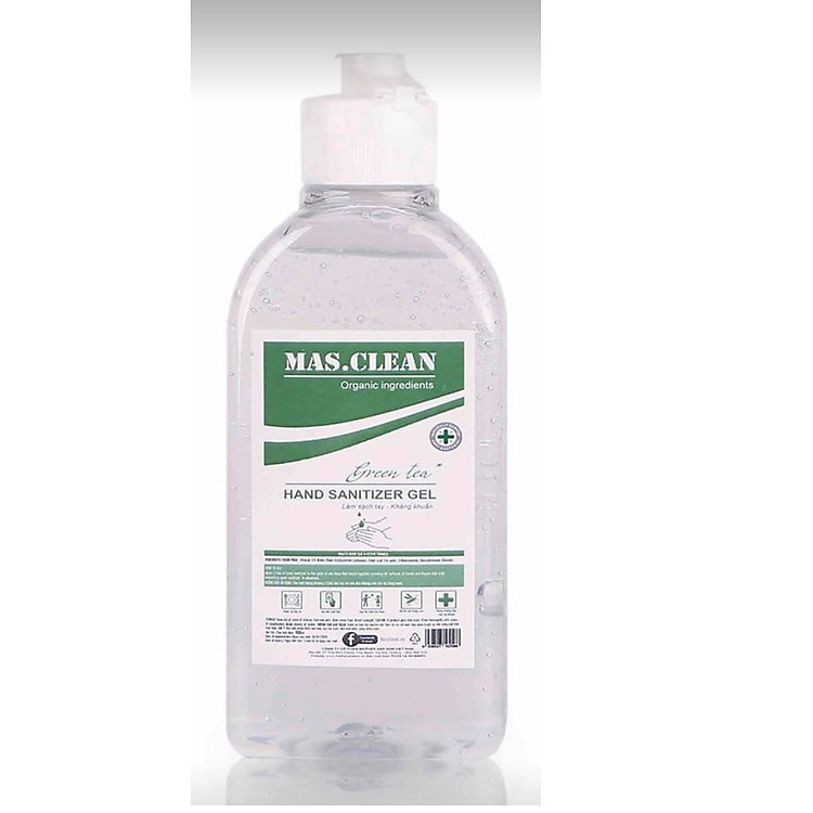 Nước rửa tay khô diệt khuẩn Mas Clean 99.99% lọ 300ml