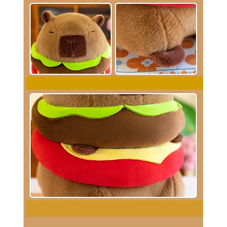 Mua Thú nhồi bông Capybara đáng yêu Chính hãng Giá rẻ - Hình ảnh 5