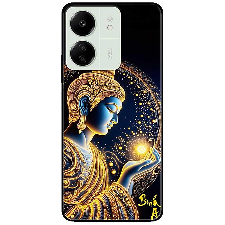 Ốp lưng Redmi 9T - 13C - 13 4G - Redmi Note 13 4G - Note 13 Pro 4G - Note 13 Pro 5G - Phật Bình An - Hàng Chính Hãng