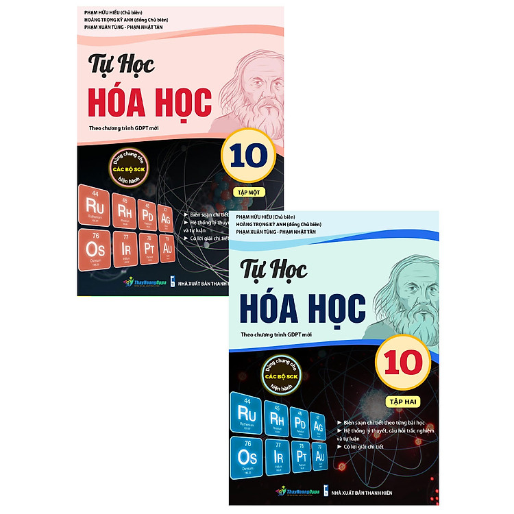 Combo Tự Học Hóa Học 10 Tập Một + Tập Hai (Theo Chương Trình GDPT Mới) (Bộ 2 Cuốn) _OP