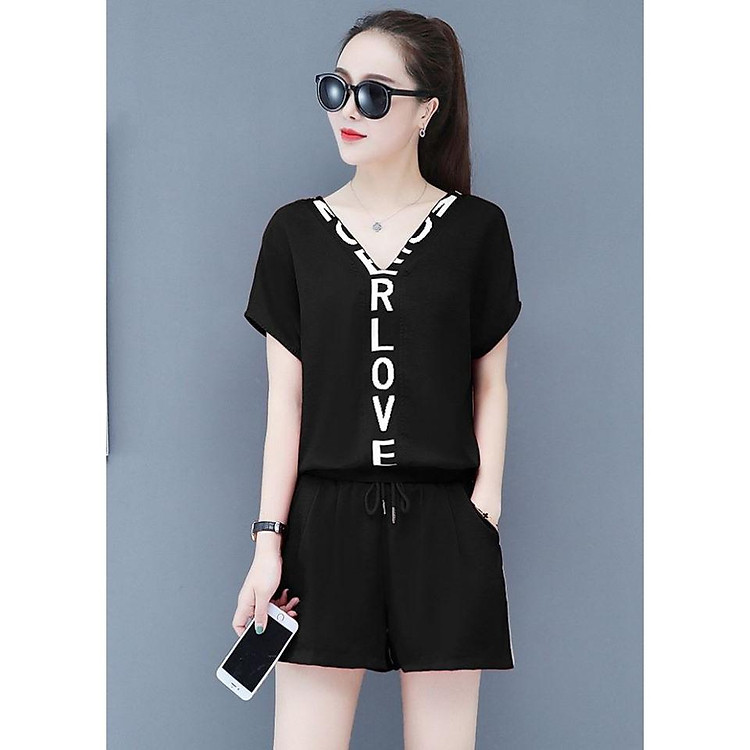 Bộ quần áo nữ phong cách hàn quốc trẻ trung