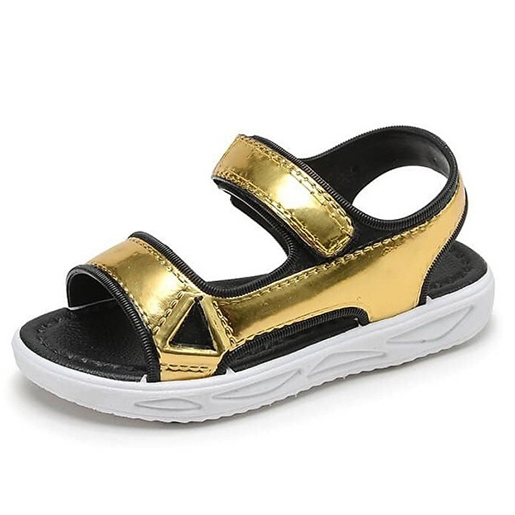 Giày Bé Gái Sandal Quai Dán Đế Mềm Êm B121
