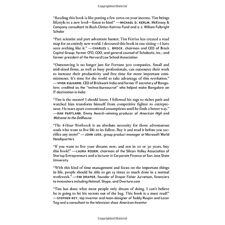 The 4-Hour Work Week: Escape The 9-5, Live Anywhere And Join The New Rich - Ảnh 6