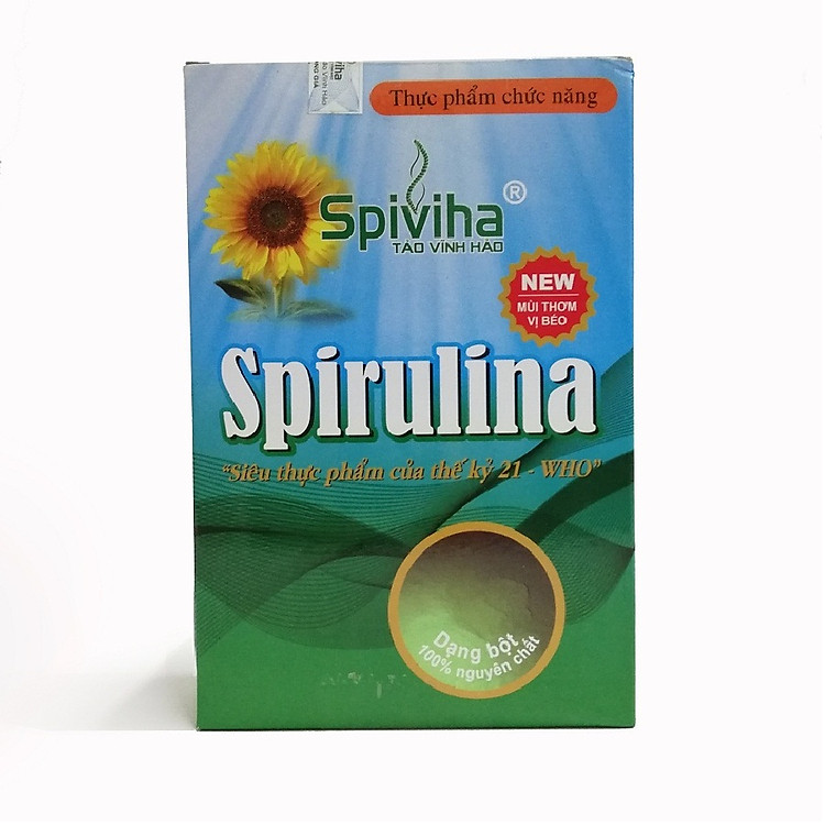 Tảo khoáng Spirulina Vĩnh Hảo dạng bột hộp 500g