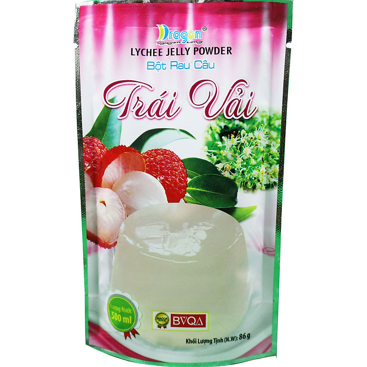 Bột Rau Câu Trái Vải DRAGON