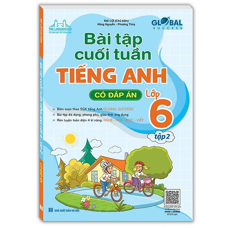 Mua tại Newshop: Global Success Bài Tập Cuối Tuần Tiếng Anh Lớp 6 Tập 2 - Có Đáp Án
