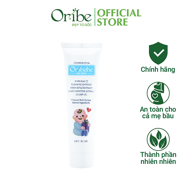 Chọn mua tại Shopee: Kem Dưỡng Ẩm Ngăn Ngừa Rôm Sảy Oribebe mua giá tốt nhất tại Shop Mall