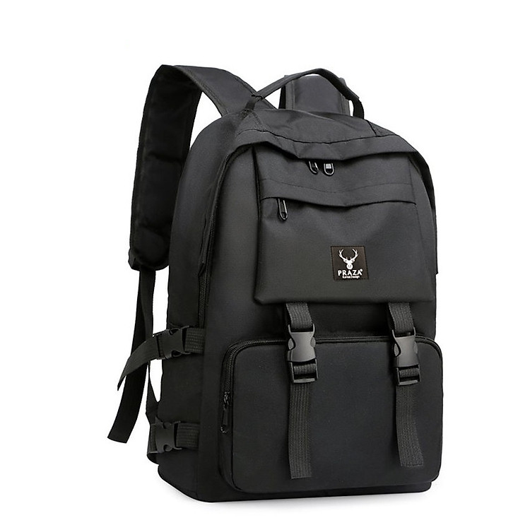 Balo Ulzzang Hàn Quốc Thời Trang PRAZA - BL185 (Đen)