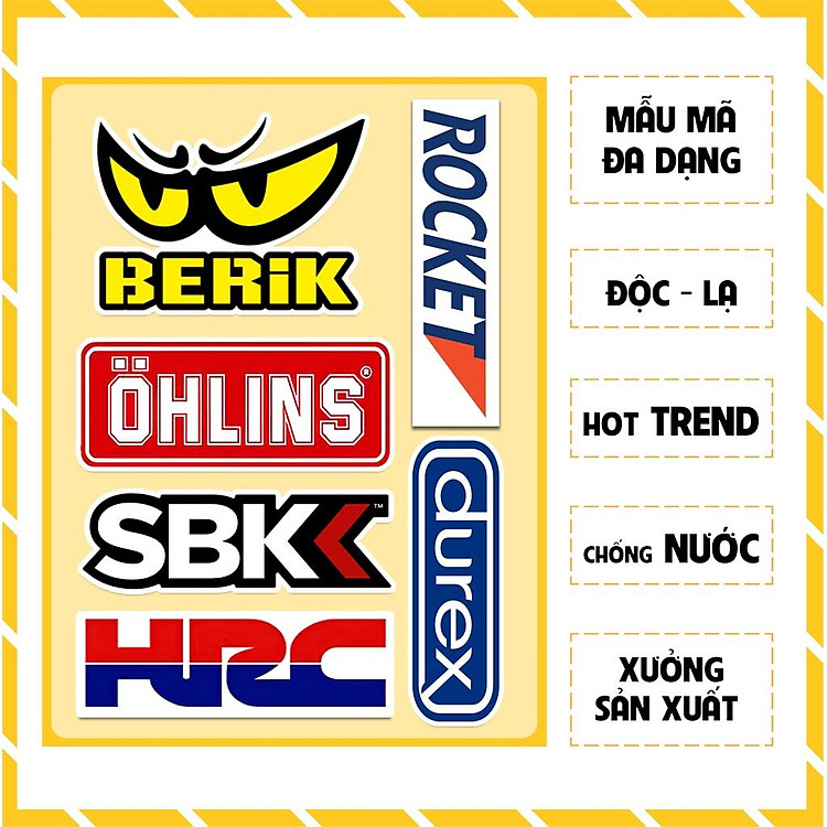 Tem Dán Xe Logo Mã TX09 - Decal Dán Xe Máy Cắt Sẵn Từng Hình Chống Nước Cắt Sẵn Tại Azsticker Kích Thước 6 - 10 Cm