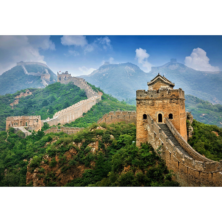 Bộ tranh xếp hình Vạn Lý Trường Thành Chính hãng Giá rẻ - Hình ảnh 2
