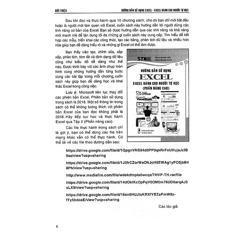 Hướng Dẫn Sử Dụng Excel - Excel Dành Cho Người Tự Học - Ảnh 4