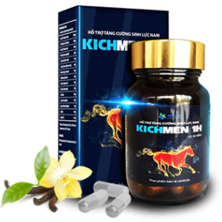 Kichmen 1h - Viên Uống Hỗ Trợ Tăng Cường Sinh Lý Nam