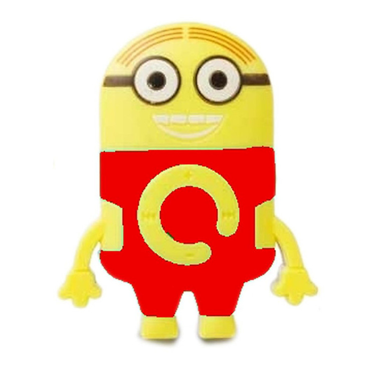 Máy Nghe nhạc Minion MP3 Có Kèm Tai nghe ( giao hàng mầu ngẫu nhiên )
