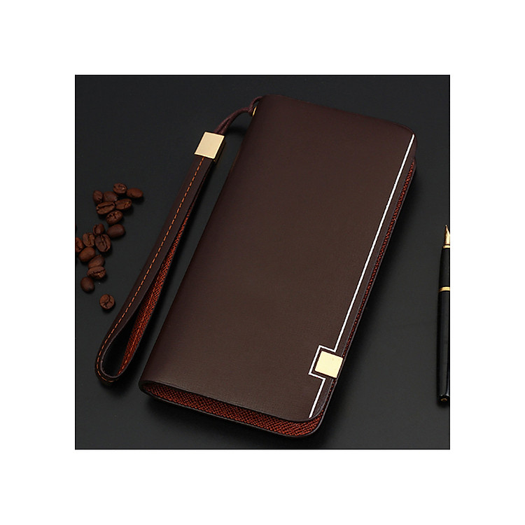 Ví Nữ Cầm Tay New4all Vinu02 Da Trơn Quý Phái