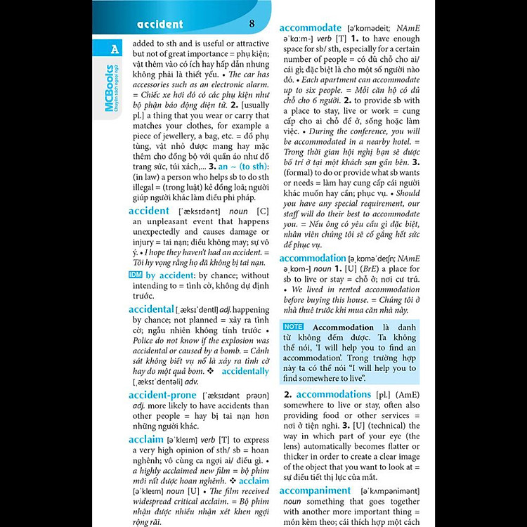 Từ Điển Anh - Anh - Việt - Ảnh 8