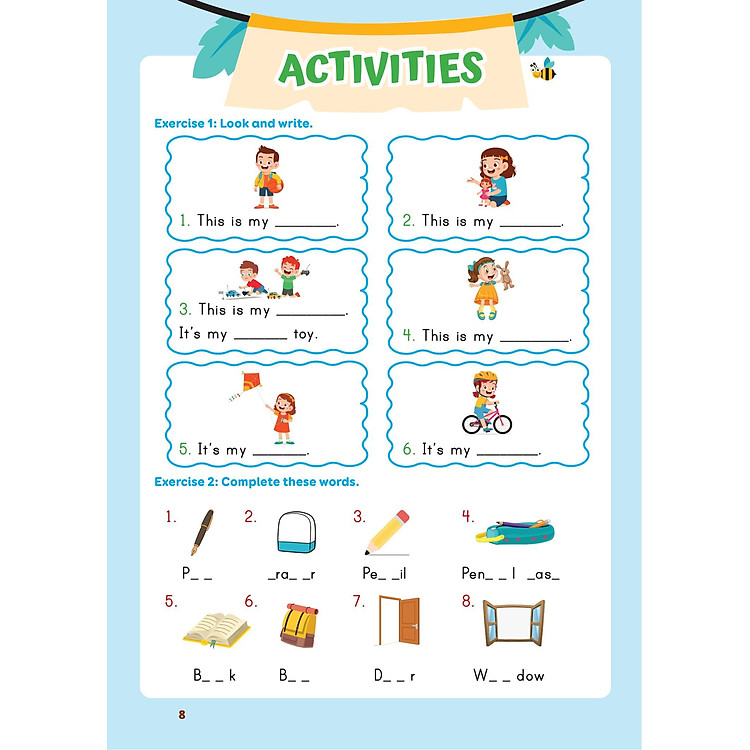 Luyện Viết Chữ Đẹp Từ Vựng Tiếng Anh Family And Friends - National Edition 3 - Ảnh 4