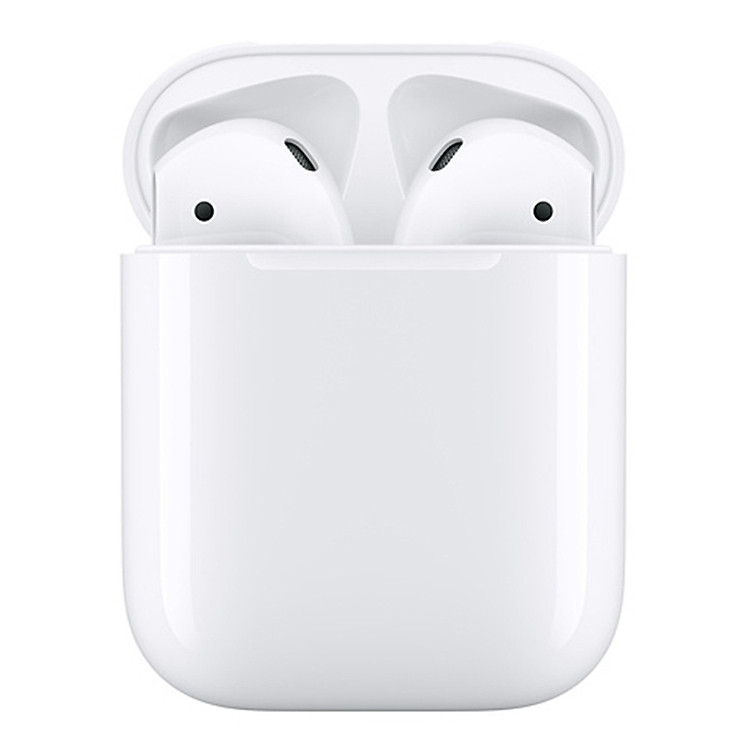 Tai Nghe Bluetooth Apple AirPods 2 True Wireless (Sạc Có Dây) - Model A2032,A2031,A1602 - Hàng Nhập Khẩu