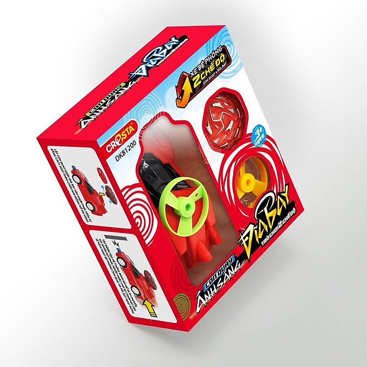 Đồ Chơi Duka: Con Quay Ánh Sáng DK81200 Chính hãng Ưu đãi - Hình ảnh 2