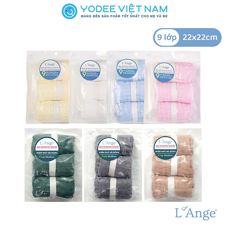 Tham Khảo tại ConCung: Khăn L'Ange 9 lớp cho bé (set 3) , nhận ngay nhiều Ưu đãi