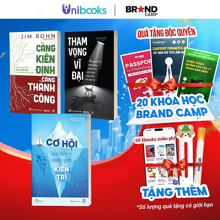 Sách - Combo Đánh Thức Năng Lực Làm Việc Và Học Tập – Bí Quyết Thành Công Cùng Jim Rohn - Bizbooks