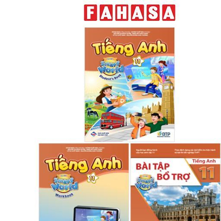 Tiếng Anh 11 – I-Learn Smart World – Student’s Book + Workbook + Bài Tập Bổ Trợ